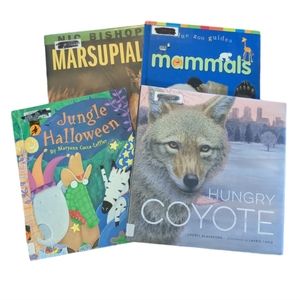 4 Hardcover Animal Ex Library Books